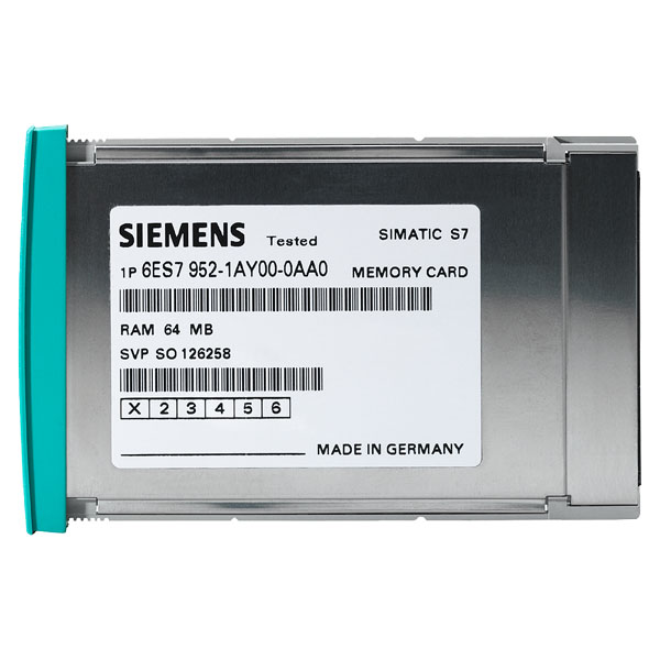 6ES7952-1AS00-0AA0 New Siemens SIMATIC S7 RAM Memory Card
